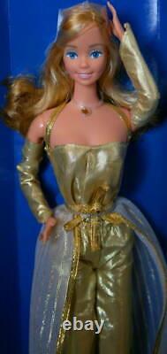 European GOLDEN DREAM BARBIE MIB Variation Superstar face & Fashion Foreign