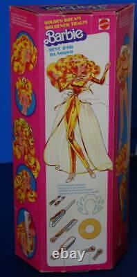 European GOLDEN DREAM BARBIE MIB Variation Superstar face & Fashion Foreign