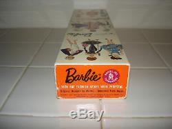 Excellent Rare Gorgeous Vintage Original Platinum Swirl Ponytail Barbie Box