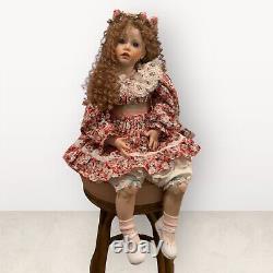 Exquisite Custom Handmade Porcelain Doll 32 Tall Ashley