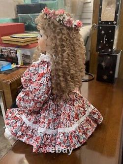 Exquisite Custom Handmade Porcelain Doll 32 Tall Ashley