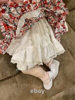 Exquisite Custom Handmade Porcelain Doll 32 Tall Ashley