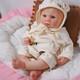 Eyes Open Newborn Reborn Baby Dolls Handmade Silicone Full Body Boy Baby Doll