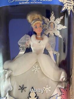 FIRST IN A SERIES Vtg Holiday Princess Walt Disney's Cinderella 1996 Barbie Doll