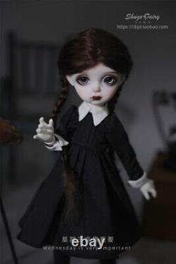Fantasy Girl 1/6 DIY BJD Doll Resin Ball Jointed Dolls Wig Outfits Handmade Toy