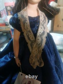 First Ladies Angelica Singleton Van Buren Vintage Porcelain Doll with Stand