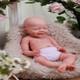 For Play 18.5 Reborn Baby Girl Doll Full Silicone Baby Doll Withdrink-wet System