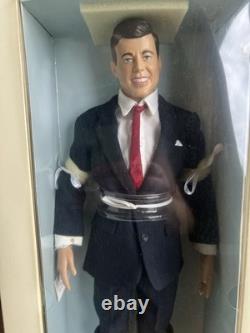 Franklin Mint The JFK Doll With Stand In Original Box John F Kennedy