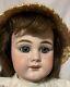 French Bisque Bebe Antique Doll Marked Only Dep Square Teeth Painted Lash 23.5