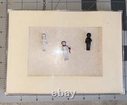 Frozen Charlotte Lot Shadow Box. Rare