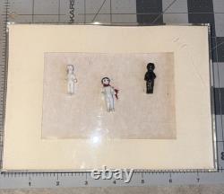 Frozen Charlotte Lot Shadow Box. Rare