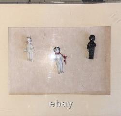 Frozen Charlotte Lot Shadow Box. Rare