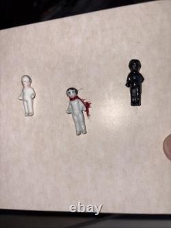 Frozen Charlotte Lot Shadow Box. Rare