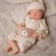 Full Body Silicone Reborn Baby Doll Soft Newborn Baby Doll Boy 17.72 Inch