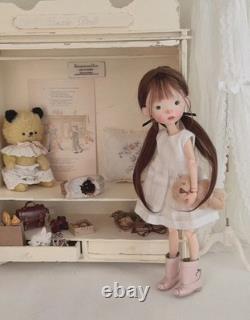Full Set BJD Doll 1/6 Landoudou with Faceup Wig Clothes Shoes Girl Handmade Gift