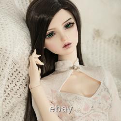 Full Set /Bare doll 1/3 BJD Doll Female Girl Resin Ball Jointed Eyes Face Makeup