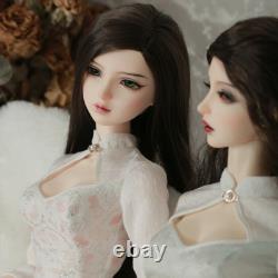 Full Set /Bare doll 1/3 BJD Doll Female Girl Resin Ball Jointed Eyes Face Makeup