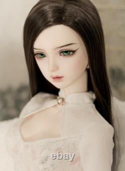 Full Set /Bare doll 1/3 BJD Doll Female Girl Resin Ball Jointed Eyes Face Makeup