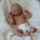 Full Silicone Baby Girl Doll 15 In Realistic Reborn Baby Dolls Silicone Full Bod