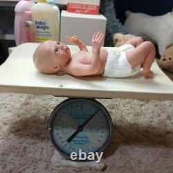 Full Silicone Baby Girl Doll 15 in Realistic Reborn Baby Dolls Silicone Full Bod