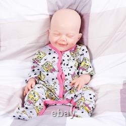 Full Silicone Reborn Baby Girl Doll 18.5 in Realistic Drink & Wet System Toys