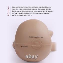 Full Silicone Reborn Baby Girl Doll 18.5 in Realistic Drink & Wet System Toys