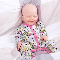 Full Silicone Reborn Baby Girl Doll 18.5 in Realistic Drink & Wet System Toys