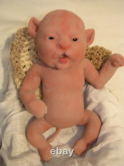 Full body silicone lion baby ooak