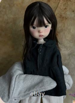 Full set 1/6 BJD Doll Girl Landoudou? Face Make up Eyes + Wig +Clothes Resin