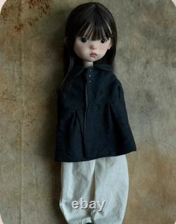 Full set 1/6 BJD Doll Girl Landoudou? Face Make up Eyes + Wig +Clothes Resin