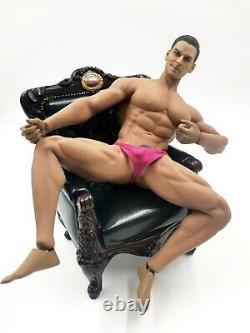 GAY DOLL Tom Muscular Man Pink Underwear Action Figure 12 of Finland Guy Toy