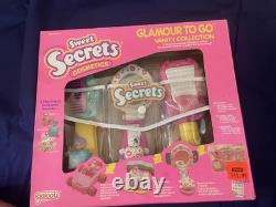 Galoob Sweet Secrets Vintage Set of 3 in Clear Plastic Carry Pouch-Original Box
