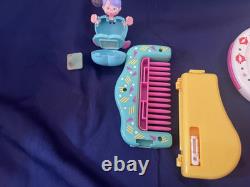 Galoob Sweet Secrets Vintage Set of 3 in Clear Plastic Carry Pouch-Original Box