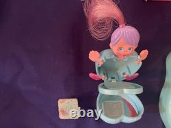 Galoob Sweet Secrets Vintage Set of 3 in Clear Plastic Carry Pouch-Original Box