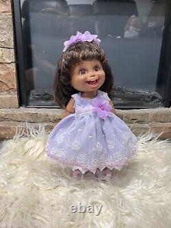 Galoob baby face AA Restring Natalie Mint Condition /Custom Outfit And Wig