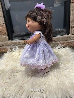 Galoob baby face AA Restring Natalie Mint Condition /Custom Outfit And Wig