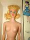 Gorgeous Stunning Vintage Blonde Ponytail Barbie Doll Mint All Original