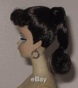 Gorgeous Vintage 1959 Mattel #1 Barbie Brunette Ponytail in TM Box & More #BH110