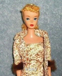 Gorgeous Vintage #4 Blonde Ponytail Barbie! BREATHTAKING DOLL