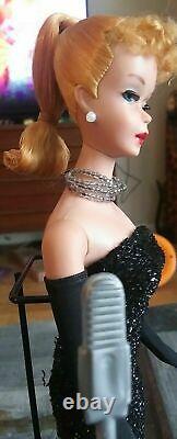 Gorgeous Vintage #4 Blonde Ponytail Barbie! BREATHTAKING DOLL