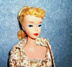 Gorgeous Vintage #4 Blonde Ponytail Barbie! BREATHTAKING DOLL