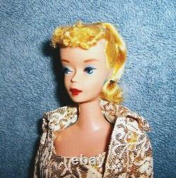 Gorgeous Vintage #4 Blonde Ponytail Barbie! BREATHTAKING DOLL