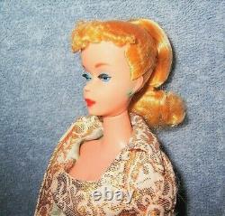 Gorgeous Vintage #4 Blonde Ponytail Barbie! BREATHTAKING DOLL