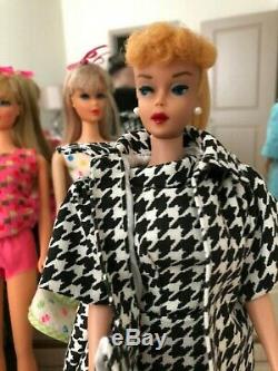 Gorgeous Vintage Barbie #6 Long Blonde Ponytail NM And Gorgeous