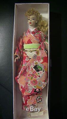 Gorgeous Vintage Ponytail Barbie #3 Blonde Reroot in Kimono Obi Outfit LOT OOAK