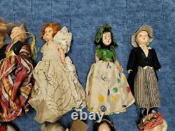Grandmas Antique Doll Lot 7 21 Pc