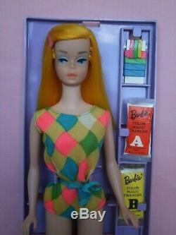 HTF Color magic LOW color Vintage Barbie MIB Stunning doll