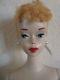 Htf Rare Blue Eyeliner 1958 1959 Barbie Tm #3 Blond Braided Ponytail Barbie Doll