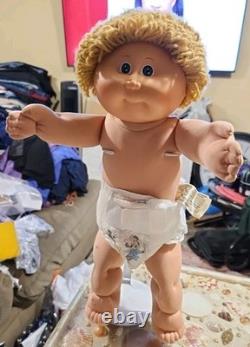 HTF RARE Cabbage Patch Hong Kong #1 Butterscotch Hair, Green Eyes KIMONO Hanfu