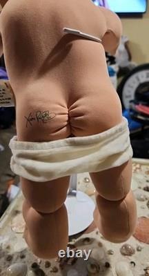 HTF RARE Cabbage Patch Hong Kong #1 Butterscotch Hair, Green Eyes KIMONO Hanfu